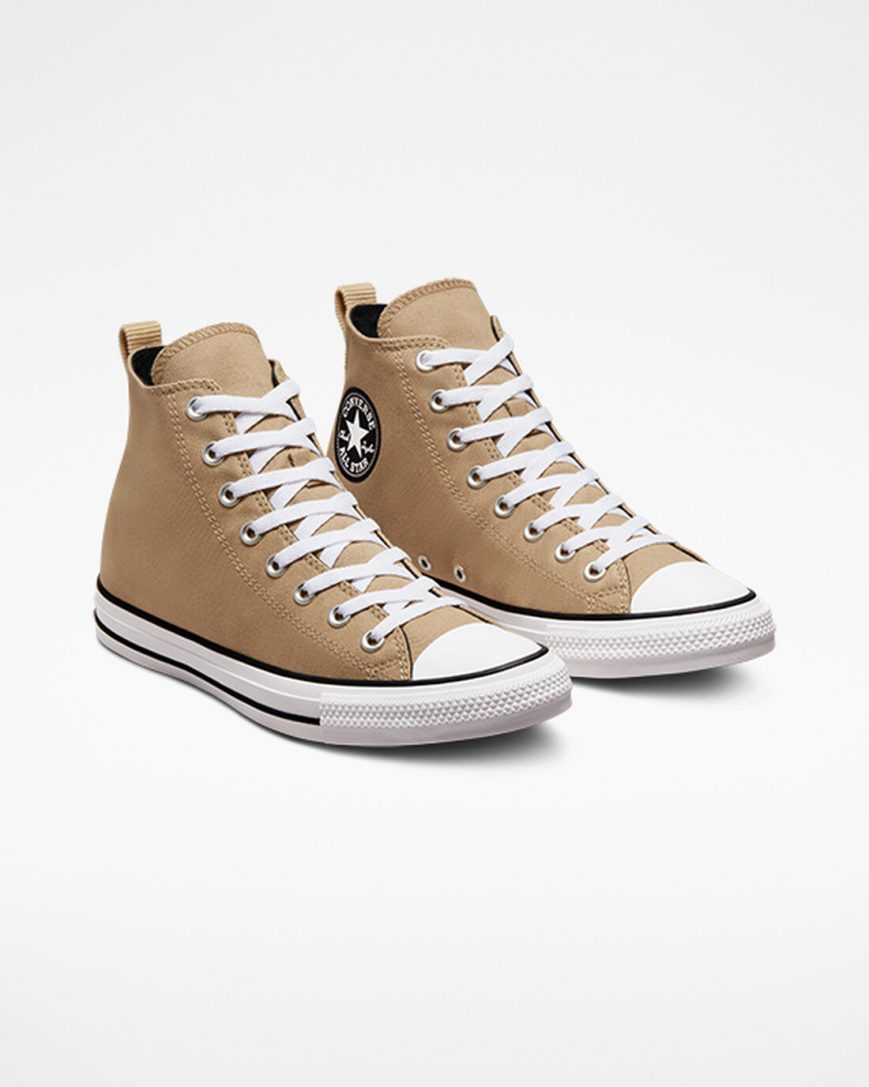 Tenisi Inalti Barbati Converse Chuck Taylor All Star Workwear Kaki Negrii | RO ZOSIR419